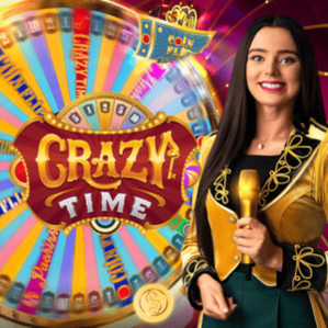 Vignette du jeu télévisé Crazy Time d'Evolution
